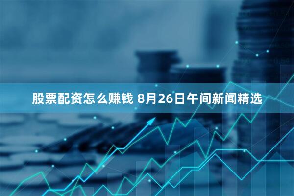 股票配资怎么赚钱 8月26日午间新闻精选