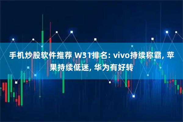 手机炒股软件推荐 W31排名: vivo持续称霸, 苹果持续低迷, 华为有好转